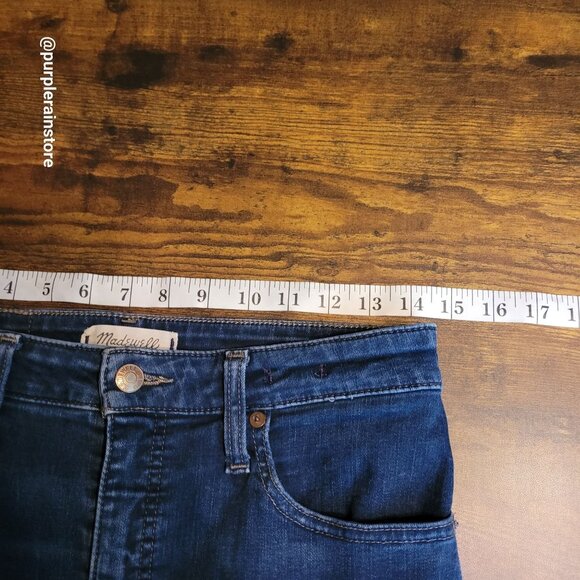Madewell Jeans Size 28 Skinny Curvy High Rise Tummy Control Hayes Wash K4312 - Picture 8 of 13